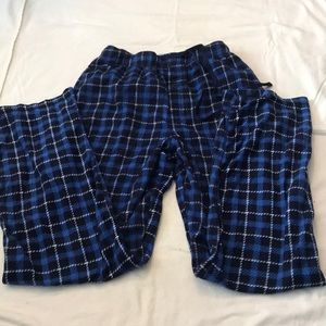 Plaid pj pants